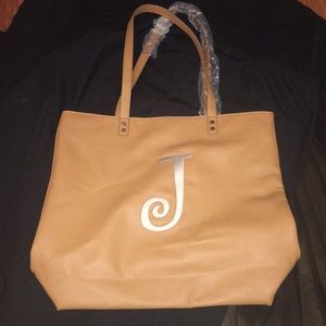 Adorable J tote - NEW